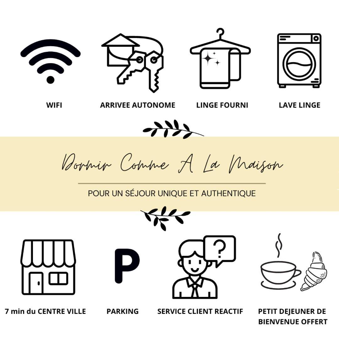 Plume - Comme A La Maison Apartment Guerande